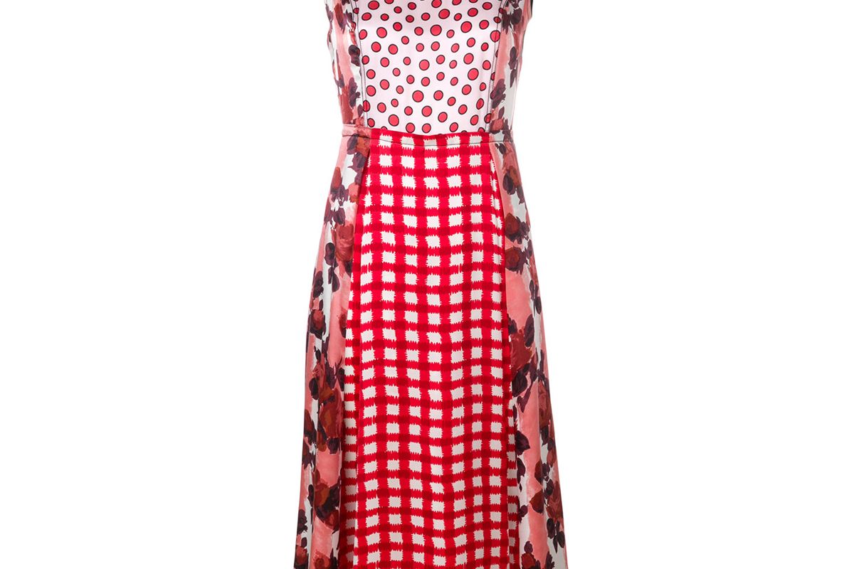 marni ingrid print midi dress