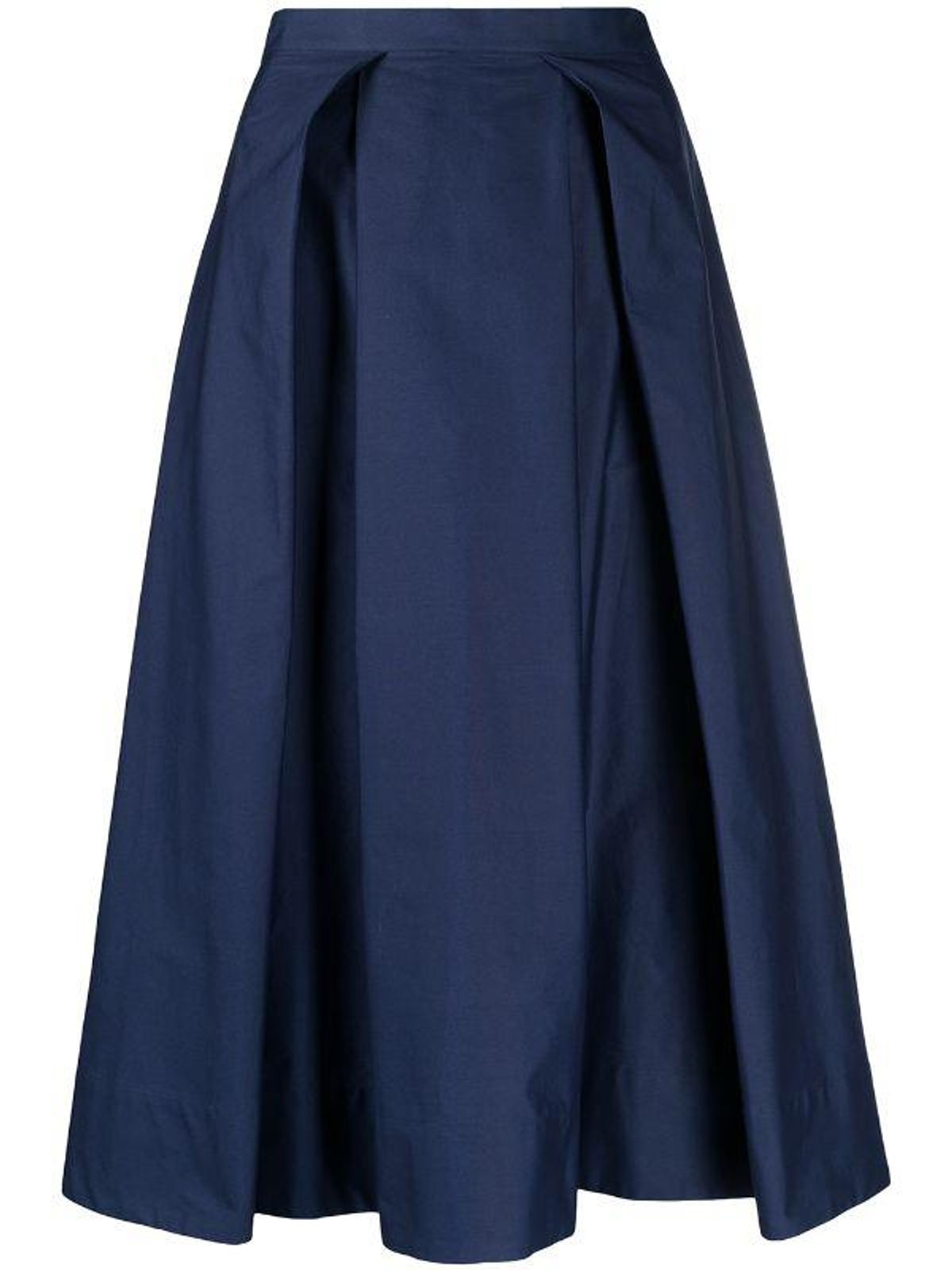 marni pleated mid length skirt