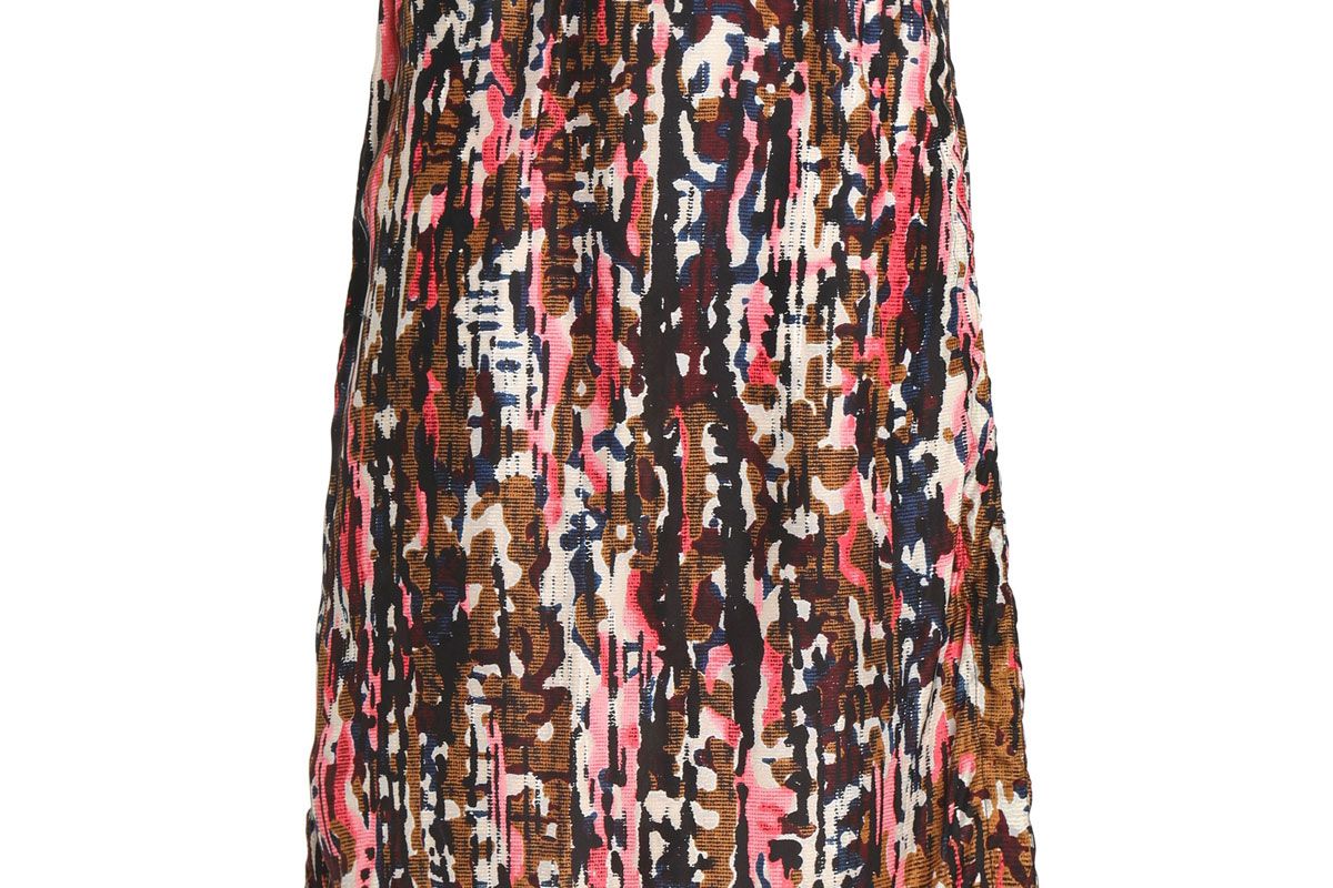 marni printed silk skirt