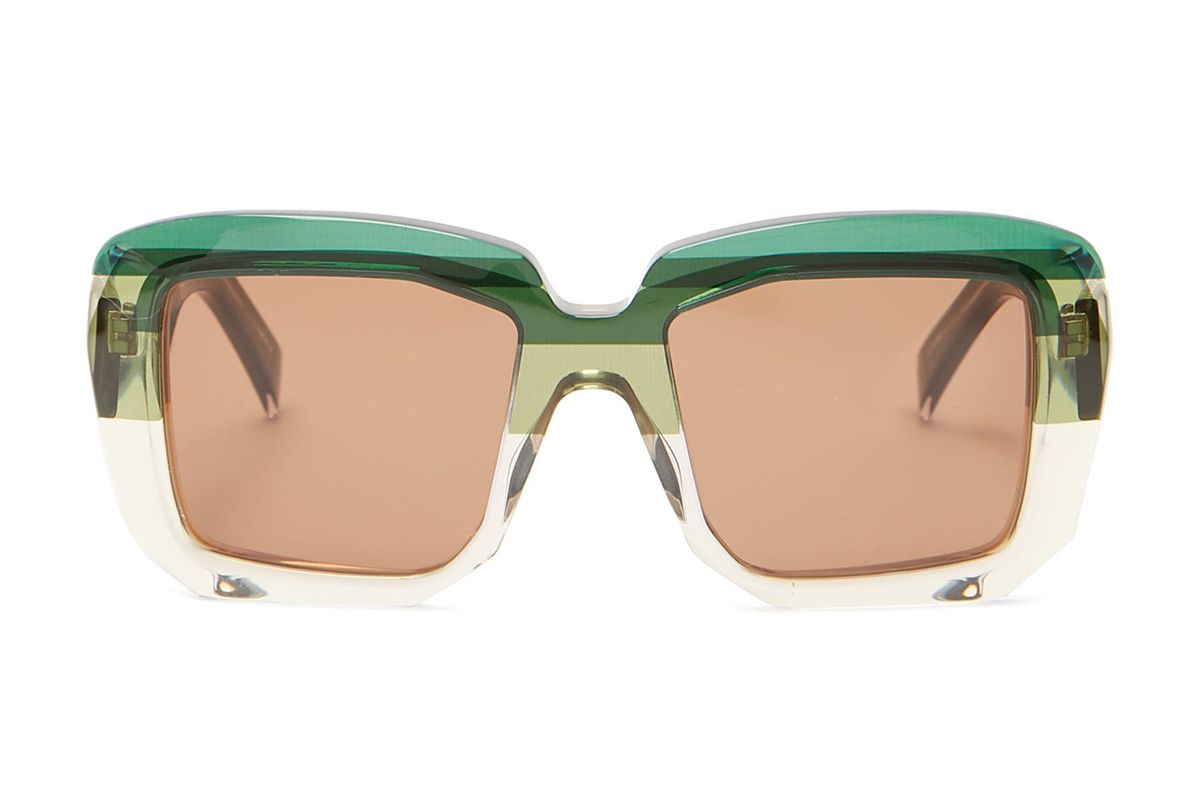 marni rothko square acetate sunglasses