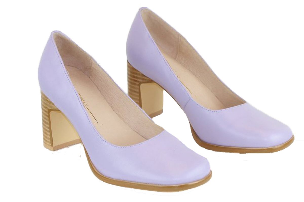 mary jo lilac leather