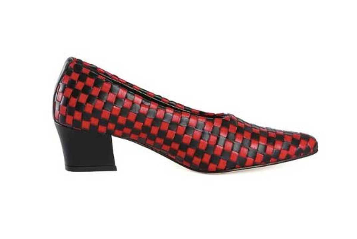 maryam nassir zadeh ruby pump black red