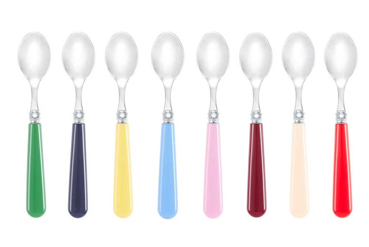 matilda goad 8 piece rainbow teaspoon set