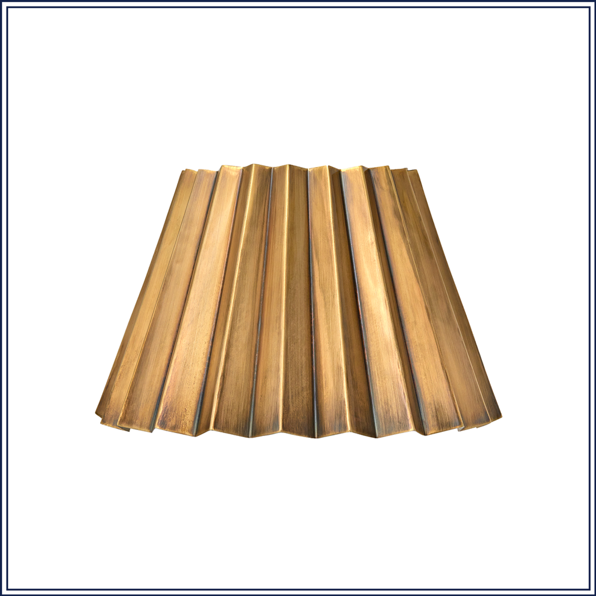 Matilda Goad Brass Lampshade