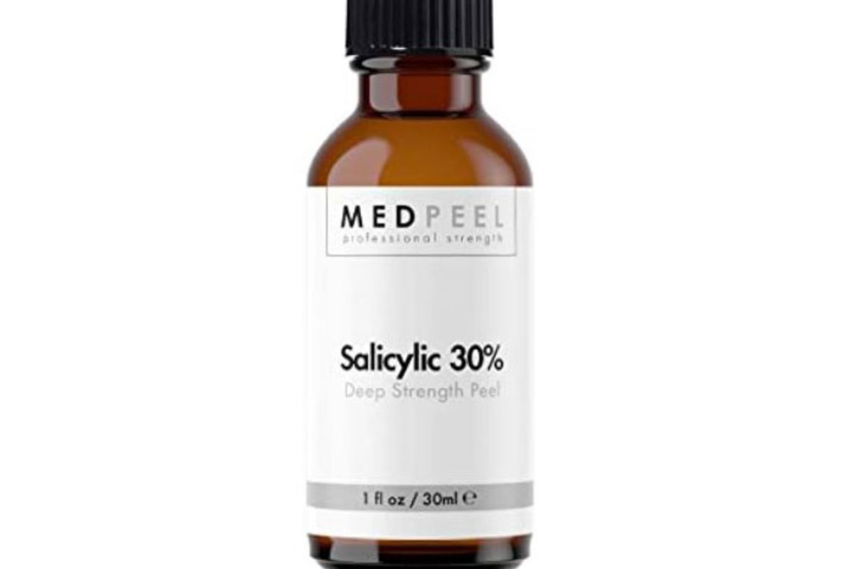 medpeel salicylic acid 30 percent peel deep strength professional strength medical grade chemical face peel for all skin tones