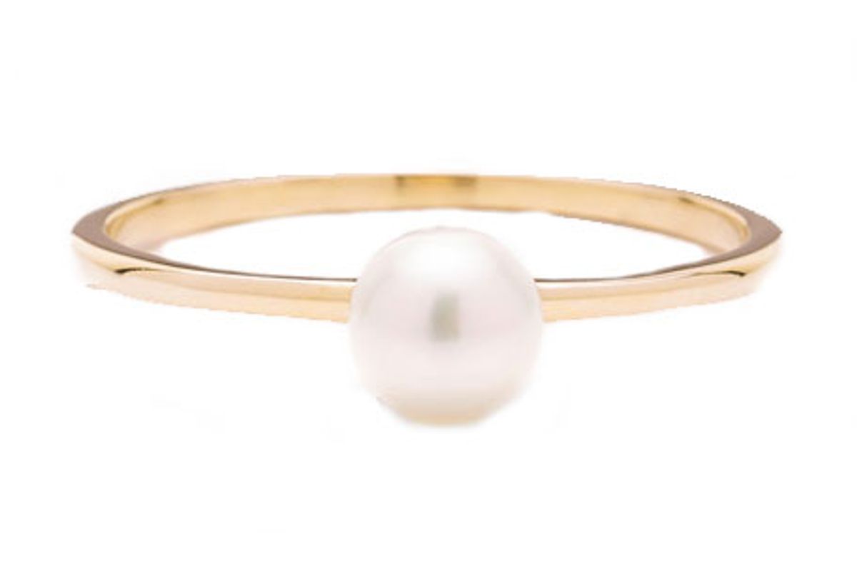 mejuri pearl ring