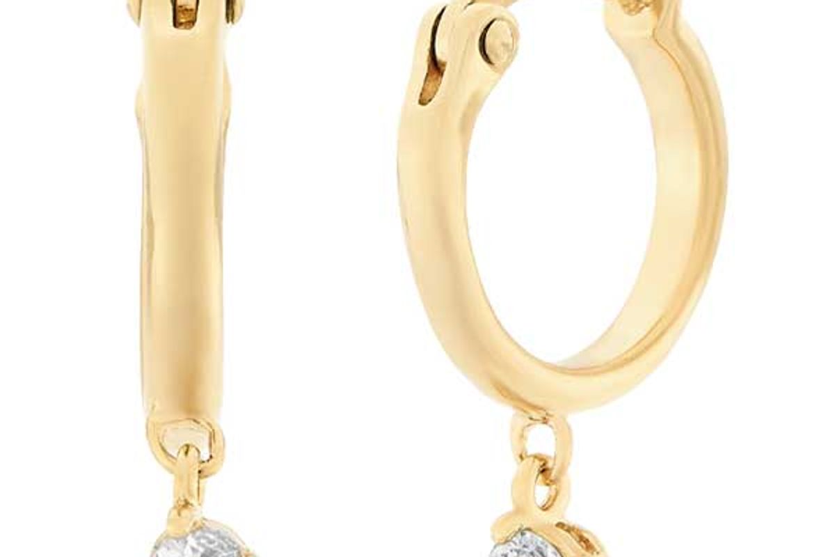 mejuri sapphire hoops