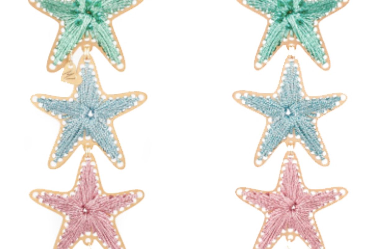 mercedes salazar starry thread earrings