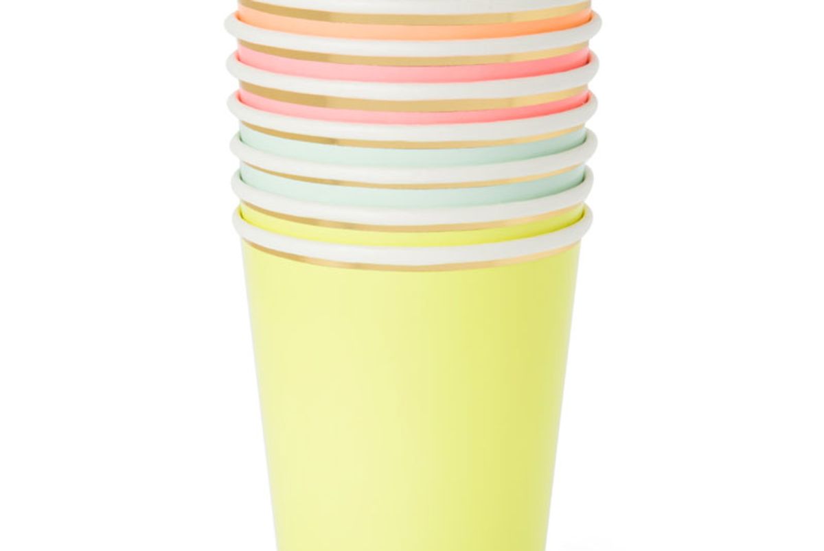 Neon Party Cups