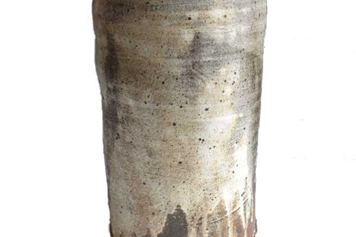 merry farm pottery tall vase