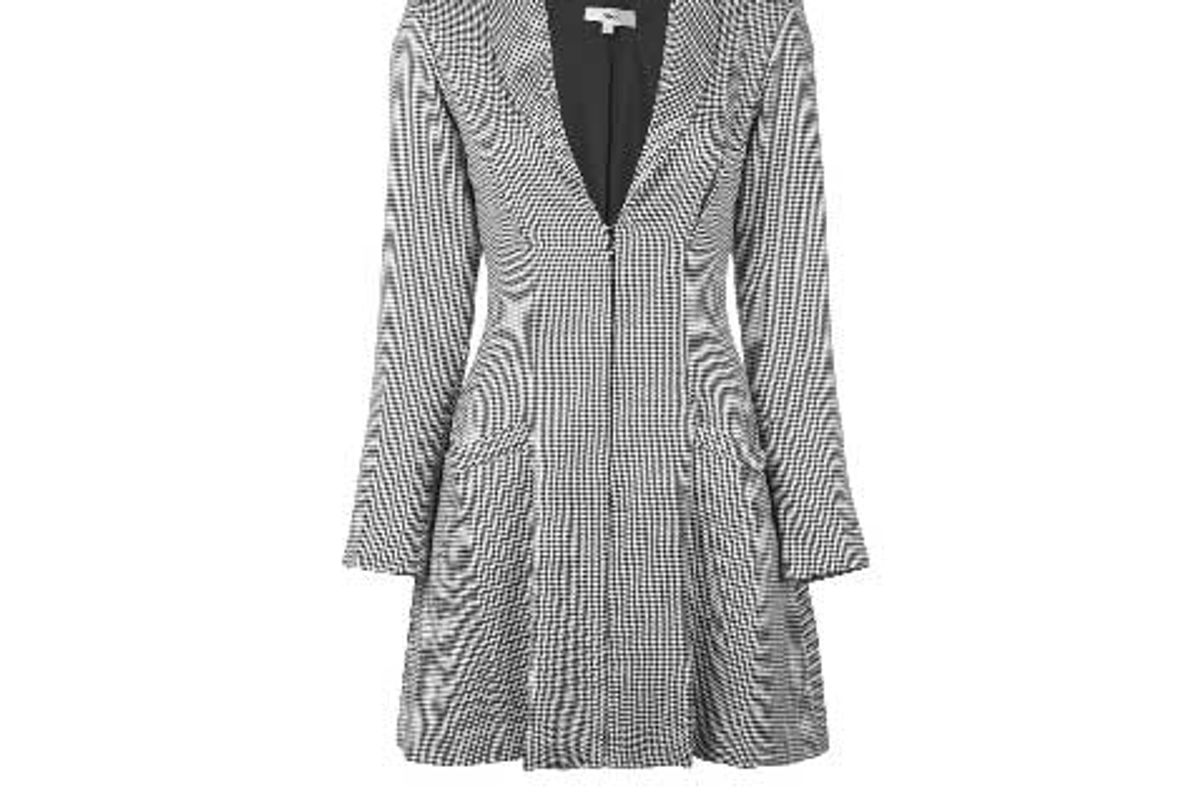 miaou checked blazer dress