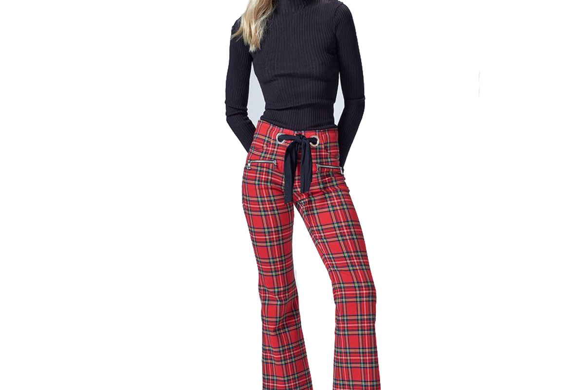 Morgan Plaid Pants