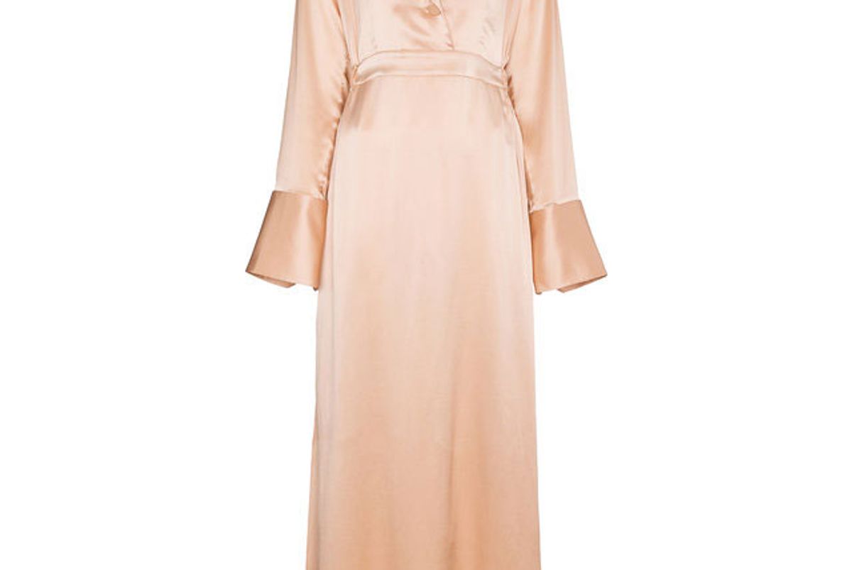 michael lo sordo silk alexandra dress