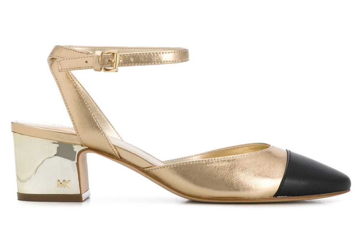 michael michael kors brie two tone 60mm pumps