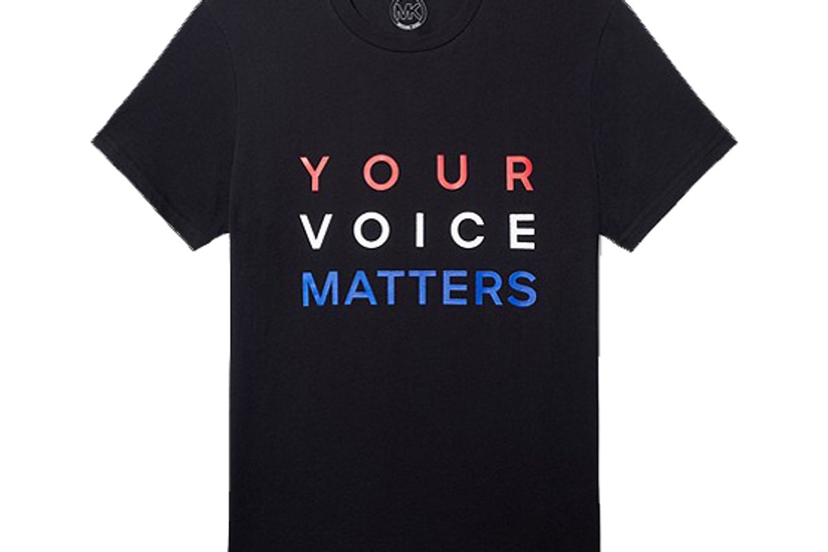 michael michael kors vote cotton t-shirt