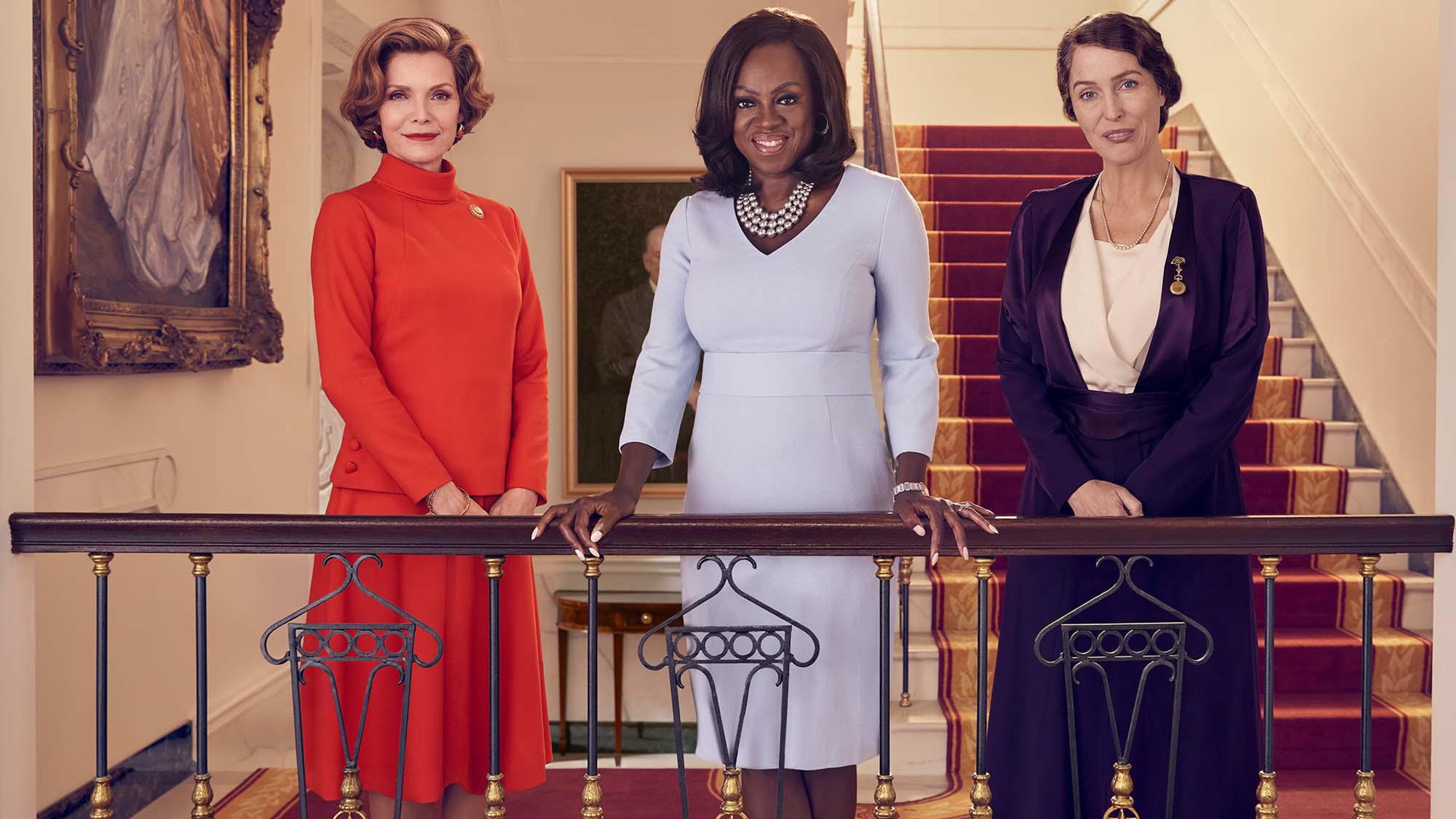 Michelle Pfeiffer Viola Davis Gillian Anderson for The First Lady 
