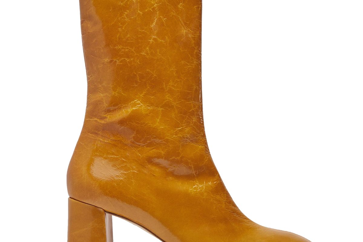 miista carlota indian yellow leather boots