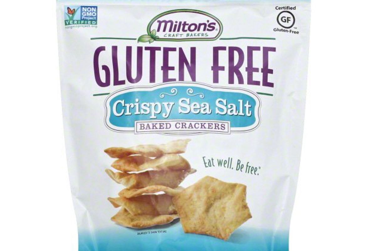 miltons gluten free crispy sea salt crackers