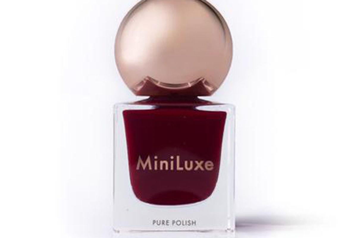 miniluxe pure polish in cranberry