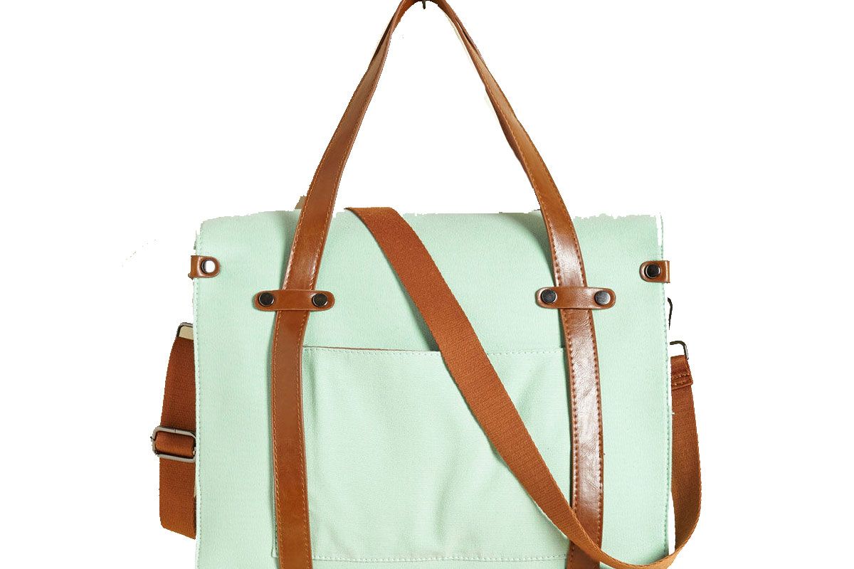 Camp Director Tote in Mint