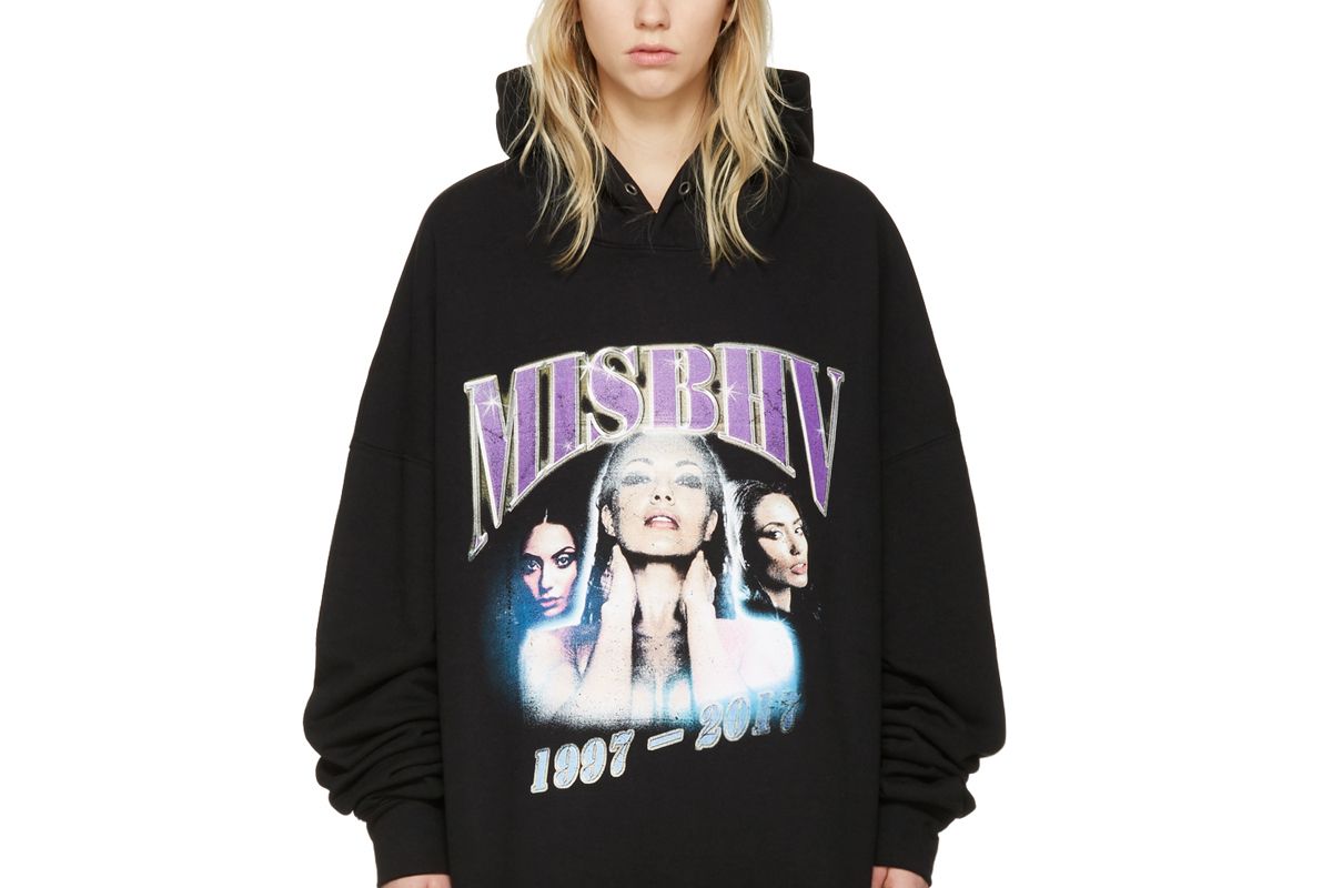 Black 2000 Huge Hoodie