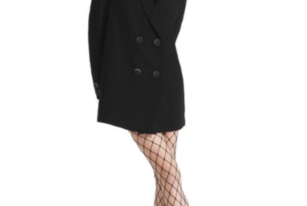 Florence Blazer Dress in Black