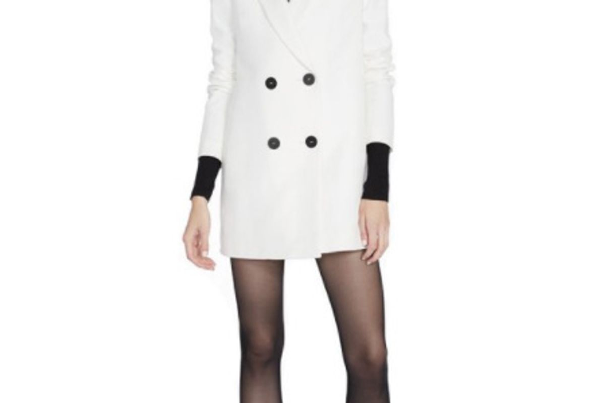 Florence Blazer Dress in White