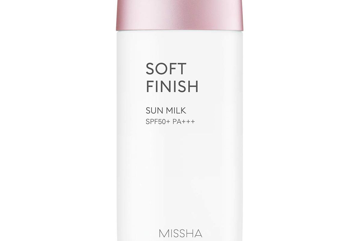 missha soft finish sun milk spf 50