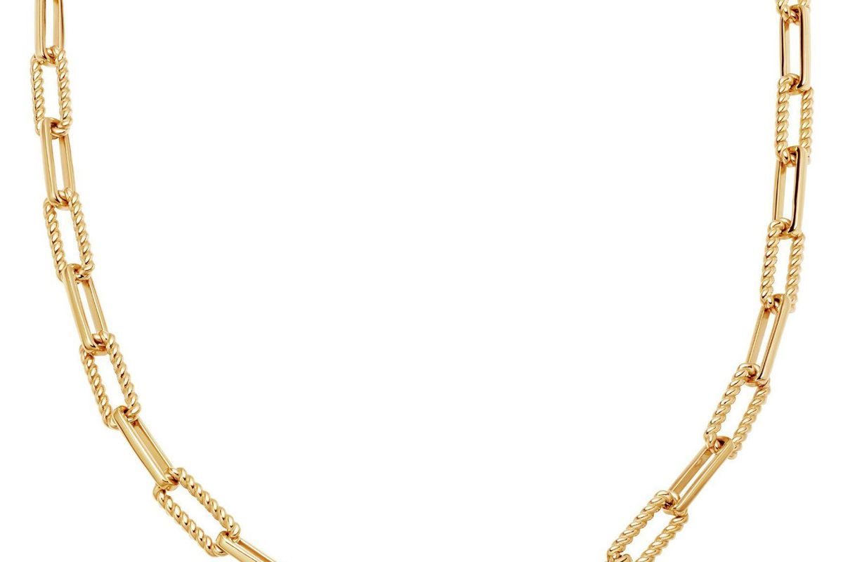 missoma gold coterie chain necklace