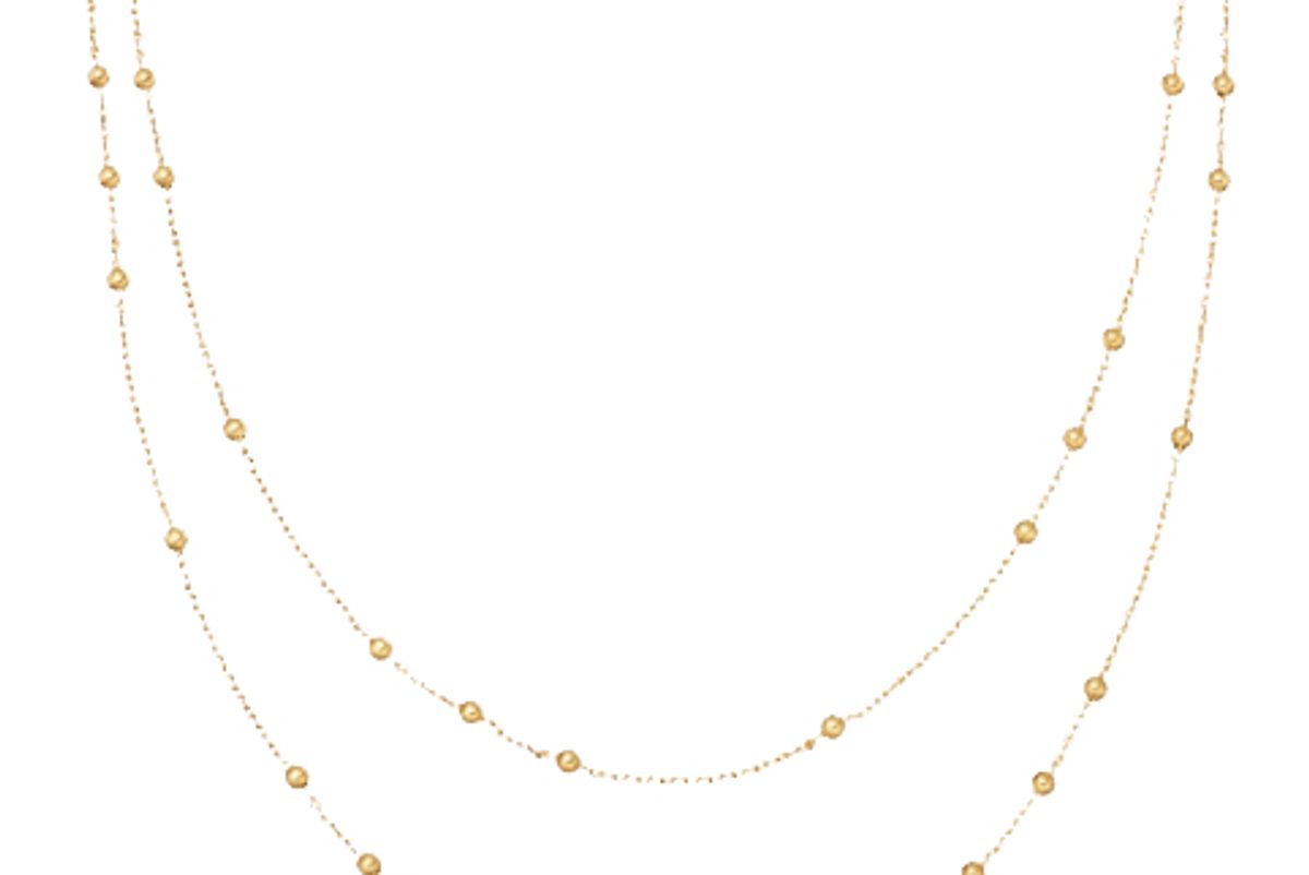 missoma gold double chain