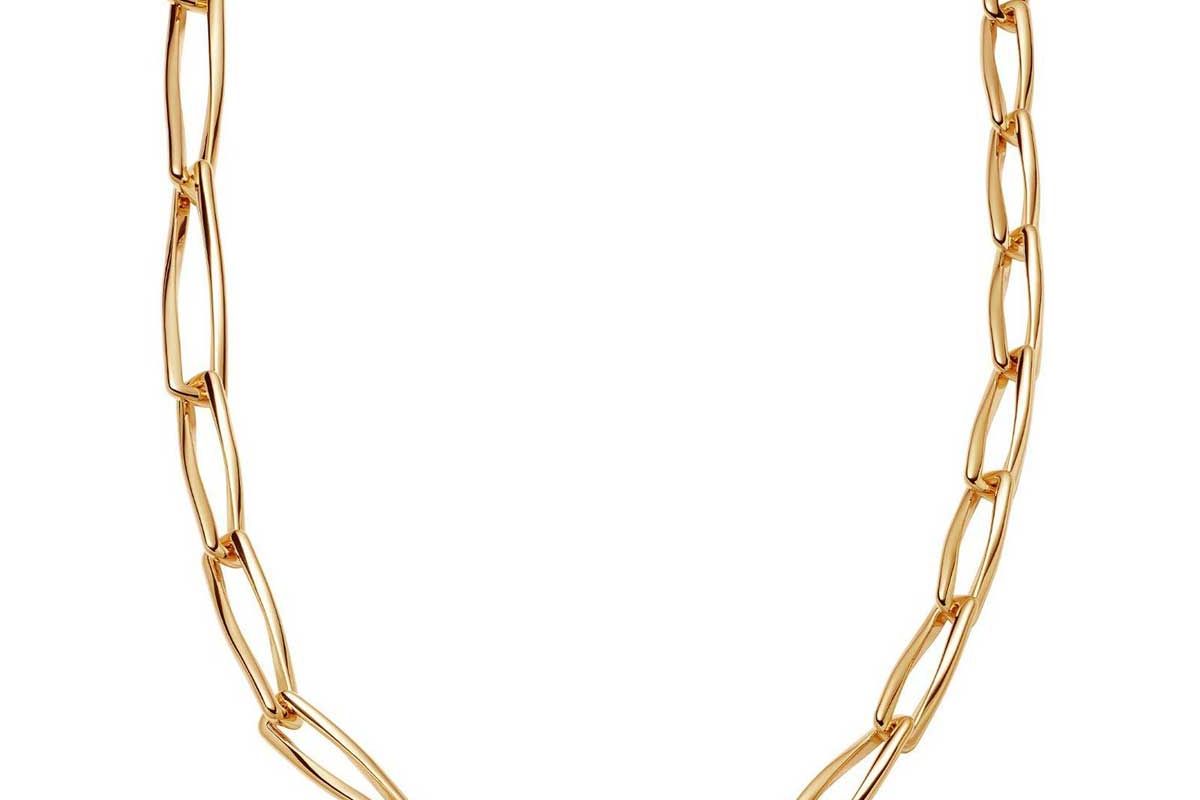 missoma gold graduated chunky pirouette necklace