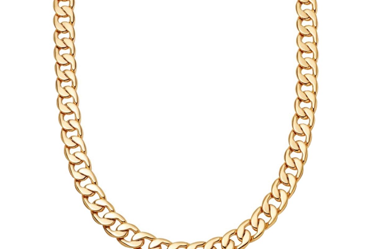 missoma mens chunky curb chain necklace