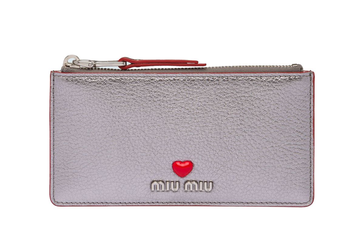 miu miu madras leather pouch