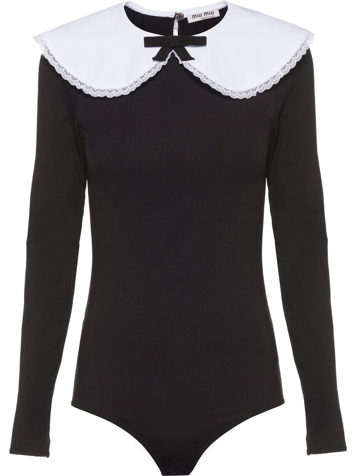 miumiu collar bodysuit