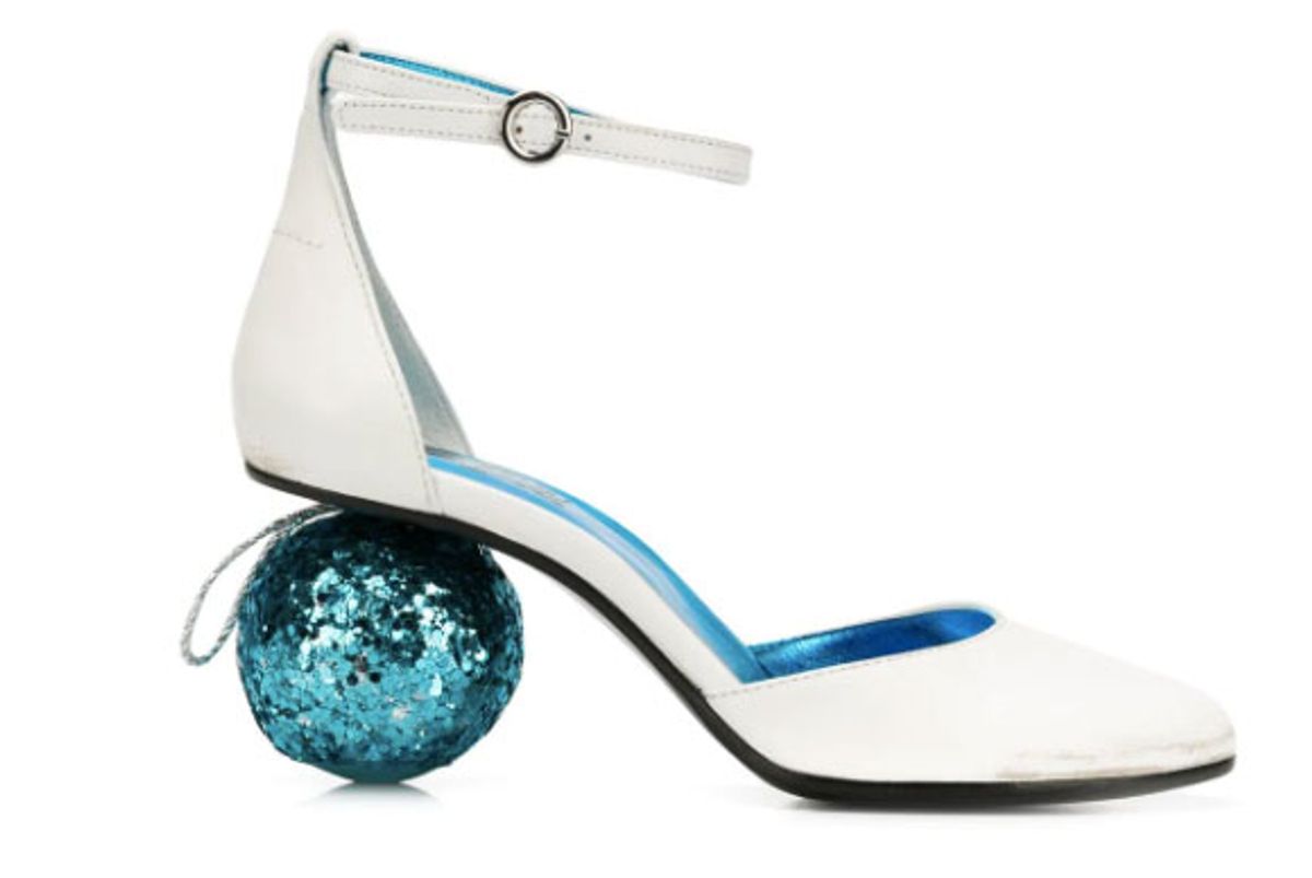 mm6 maison margiela ball heel pumps