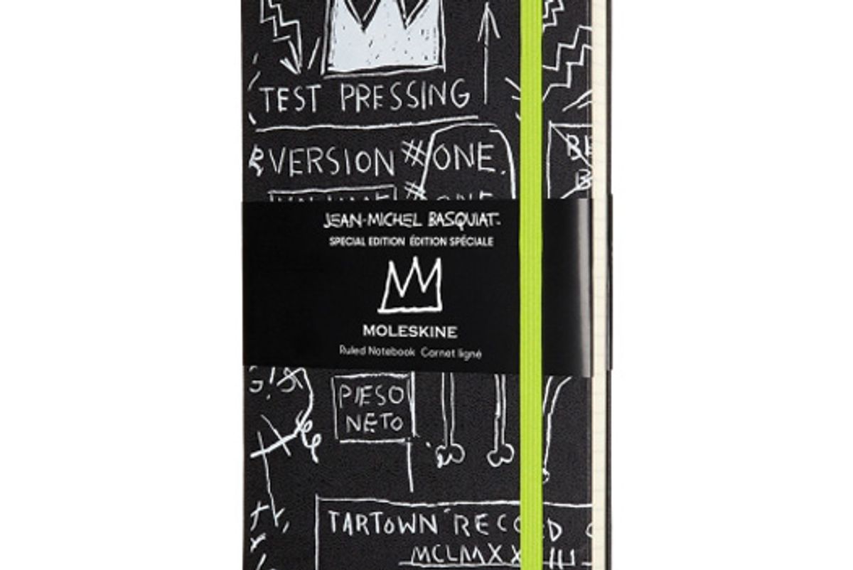 moleskine jean michel basquiat special edition notebook black