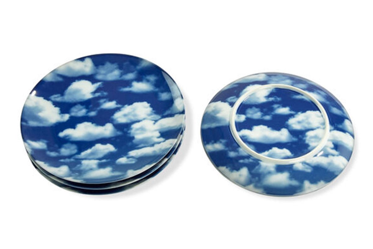 moma sky porcelain dessert plates set of 4