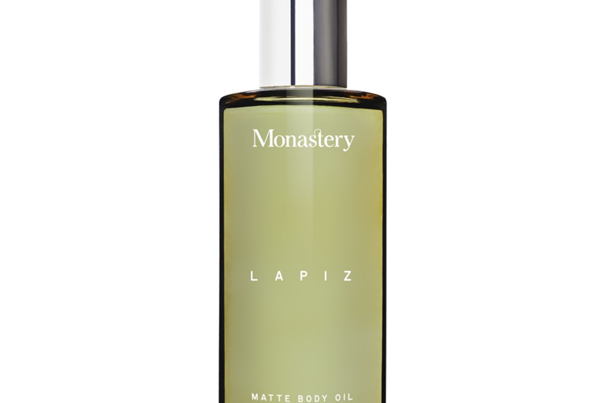 monastery lapiz matte body oil