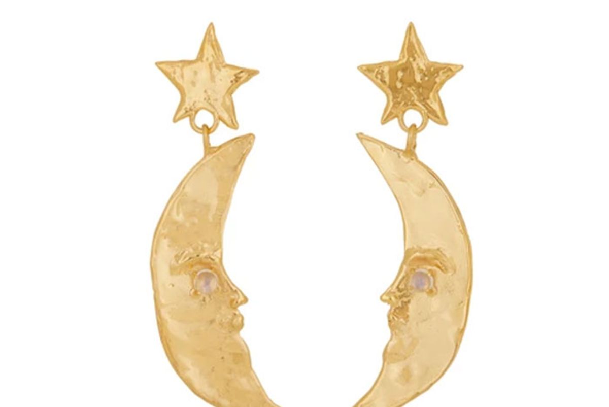mondo mondo moon earrings