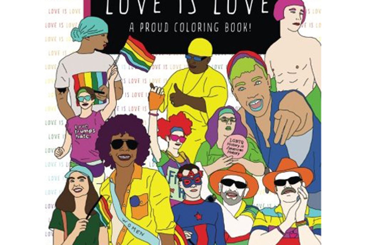 monica hammond love is love a proud coloring book