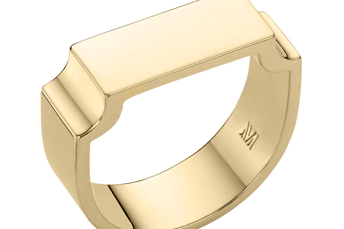 monica vinader signature wide ring