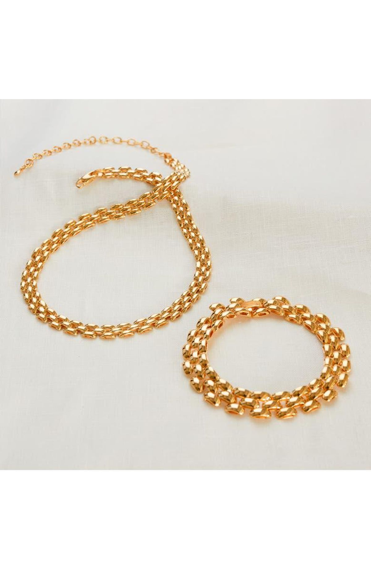 monica vinader x doina heirloom chain bracelet