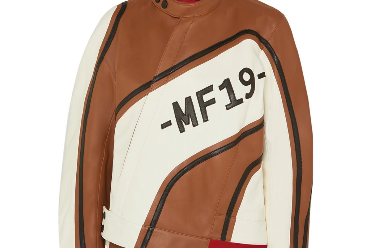 monse asymmetric leather biker jacket