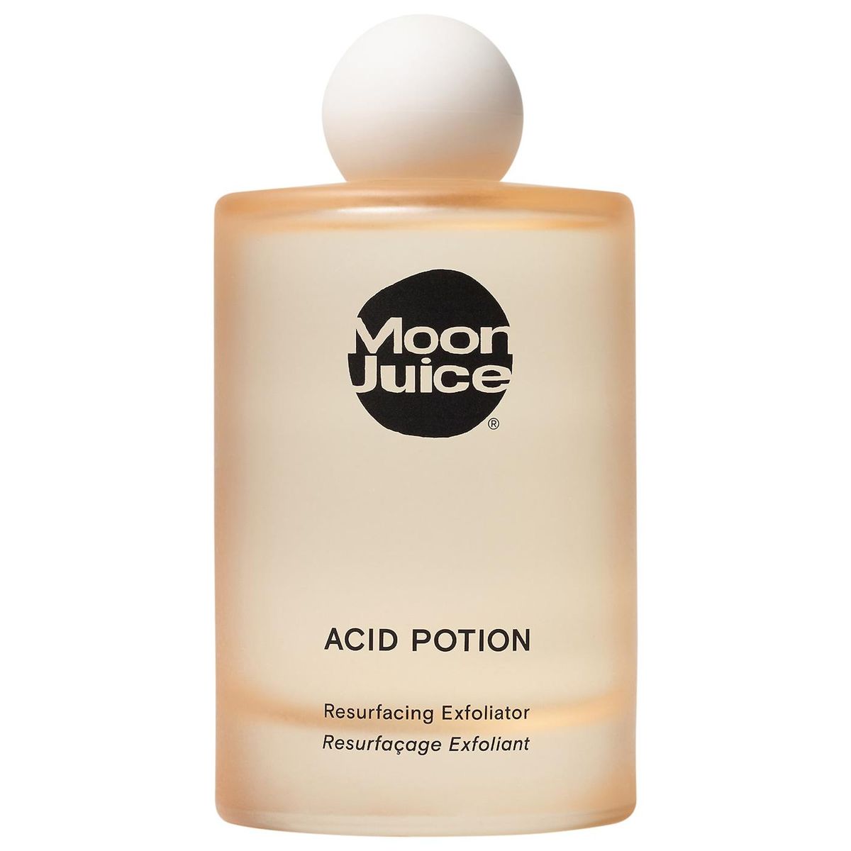 moon juice acid potion aha and bha resurfacing exfoliator