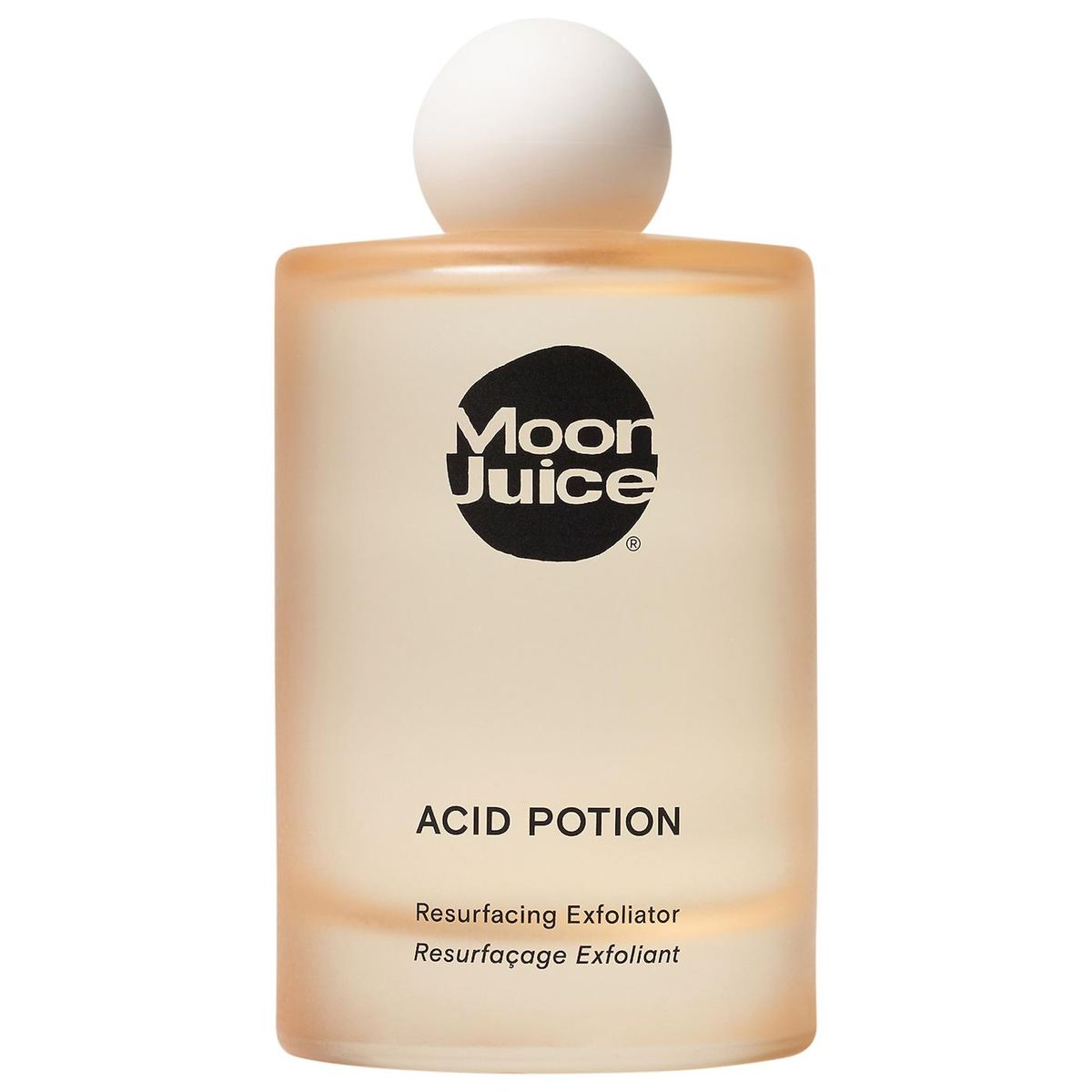 moon juice acid potion aha and bha resurfacing exfoliator