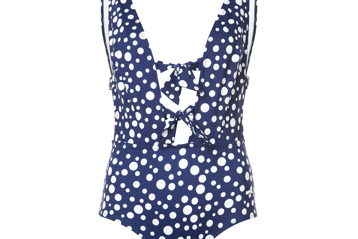 morgan lane bubble dot sasha one-piece