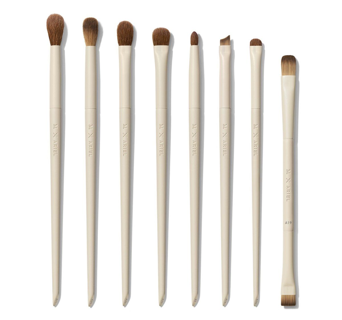 morphe x ariel signature eyes 8 piece eye brush set