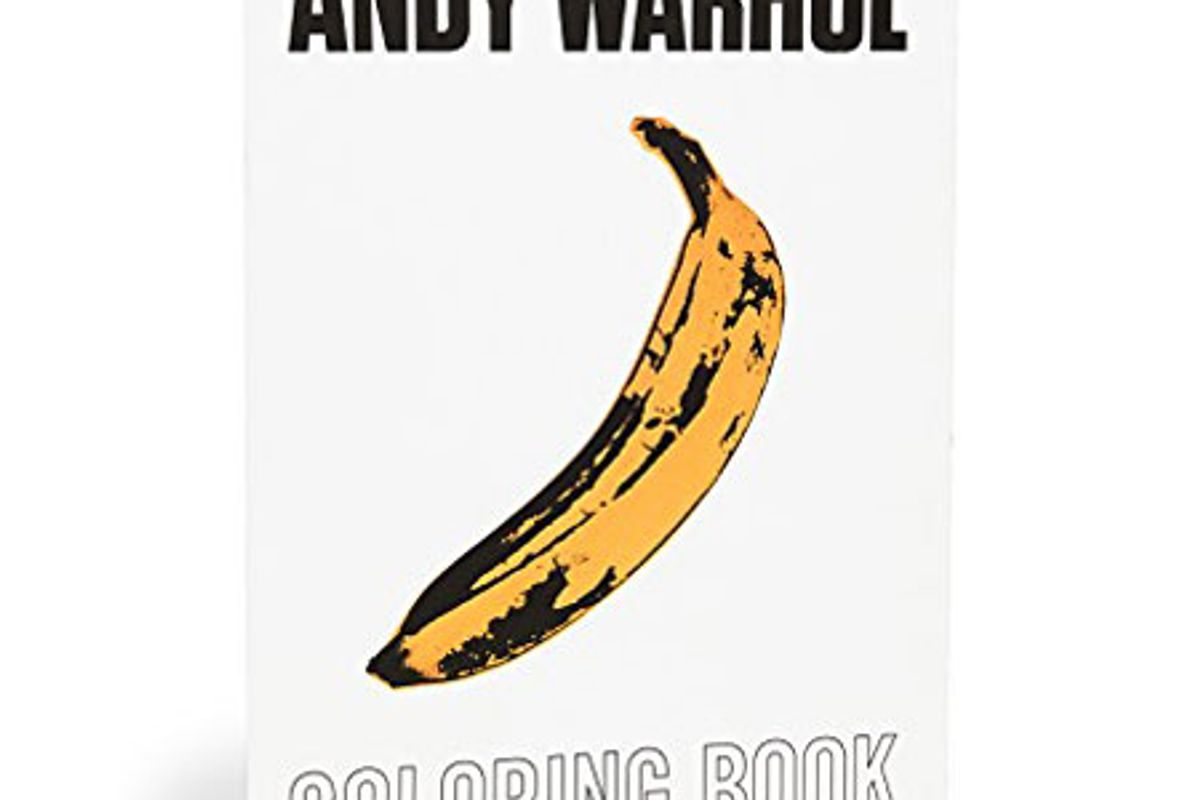 mudpuppy andy warhol coloring book