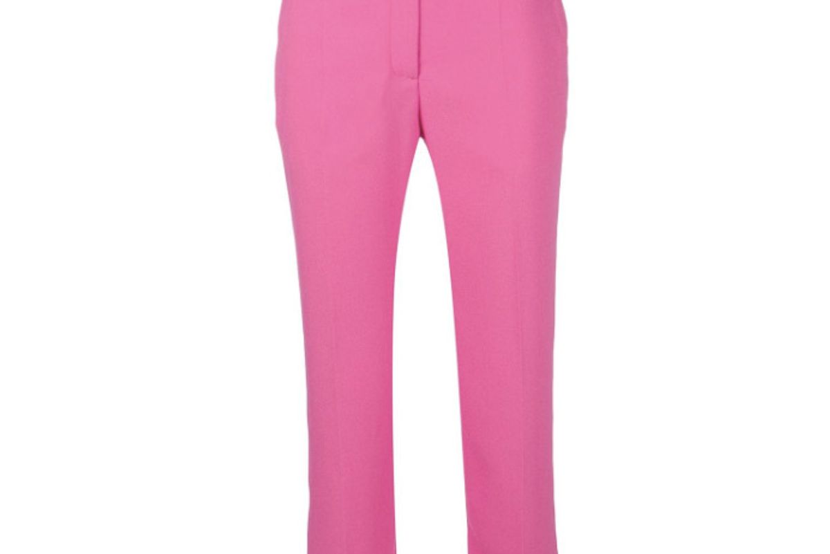 mulberry tailored cropped trousers
