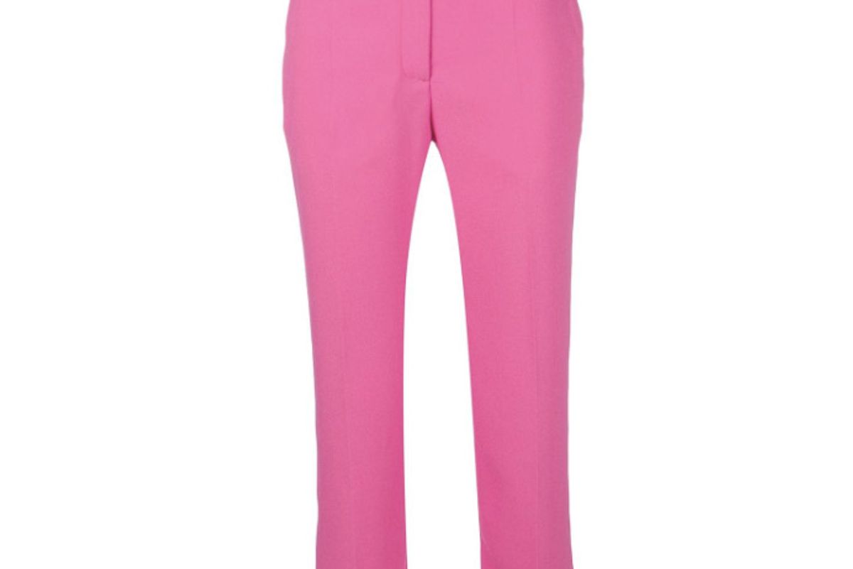 mulberry tailored cropped trousers